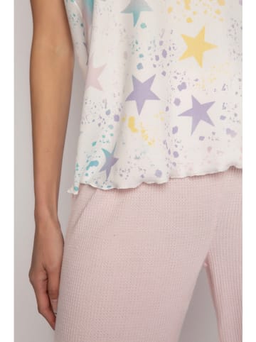 PJ Salvage Pyjamashirt wit