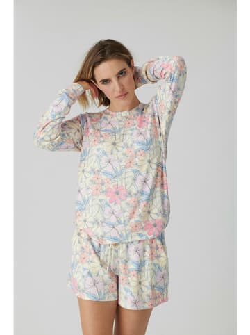 PJ Salvage Pyjamatop meerkleurig