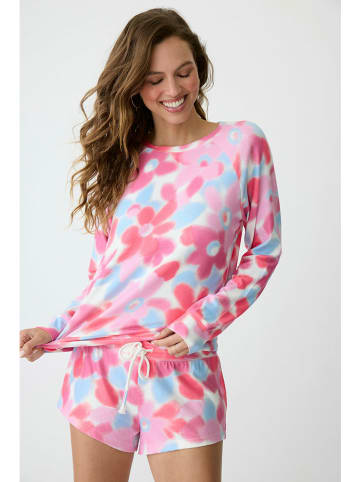 PJ Salvage Pyjama-Oberteil in Bunt