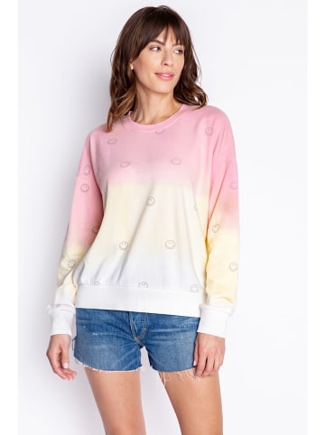 PJ Salvage Sweatshirt lichtroze/wit
