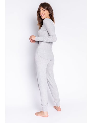 PJ Salvage Pyjama-Oberteil in Grau