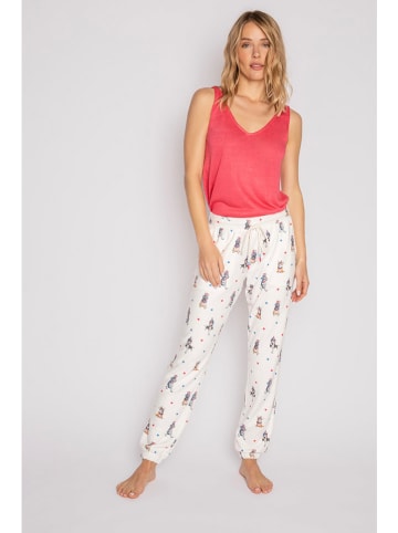 PJ Salvage Pyjama-Hose in Weiß