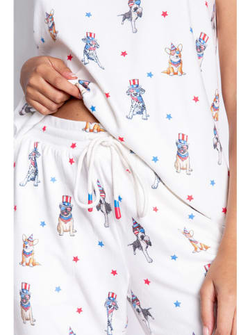 PJ Salvage Pyjama-Hose in Weiß