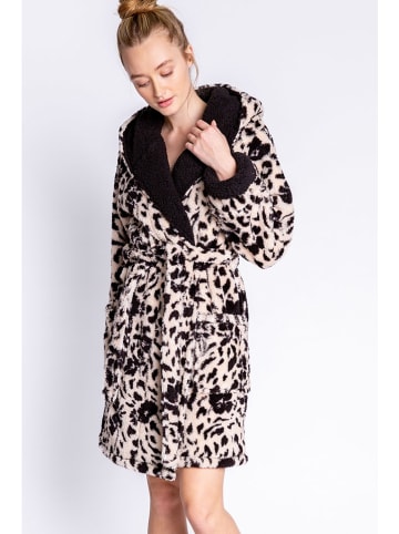 PJ Salvage Badjas beige/zwart