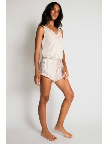 PJ Salvage Pyjama-Jumpsuit in Beige