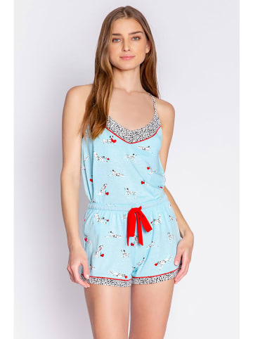 PJ Salvage Pyjama in Türkis