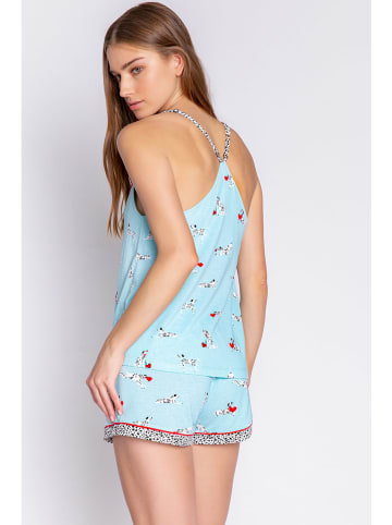 PJ Salvage Pyjama in Türkis