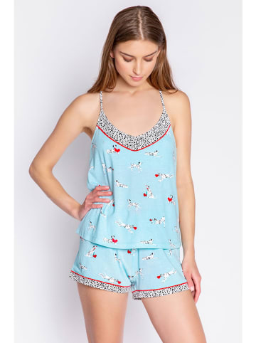 PJ Salvage Pyjama in Türkis