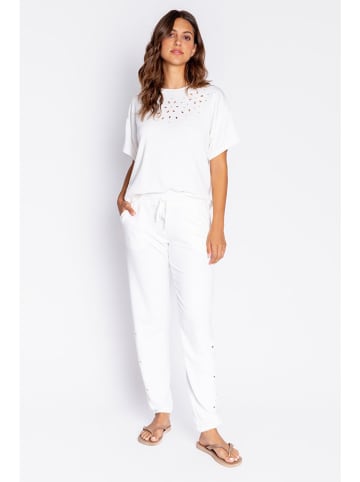 PJ Salvage Pyjamashirt wit