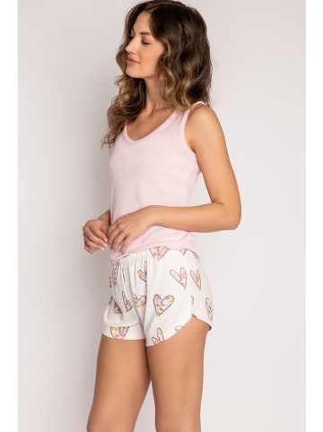 PJ Salvage Pyjamashort wit