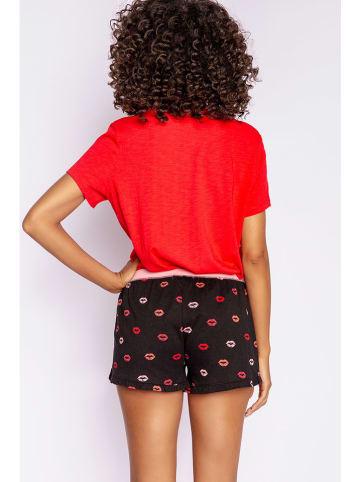PJ Salvage Pyjama-Shorts in Schwarz