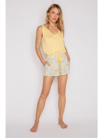 PJ Salvage Pyjamashort lichtblauw