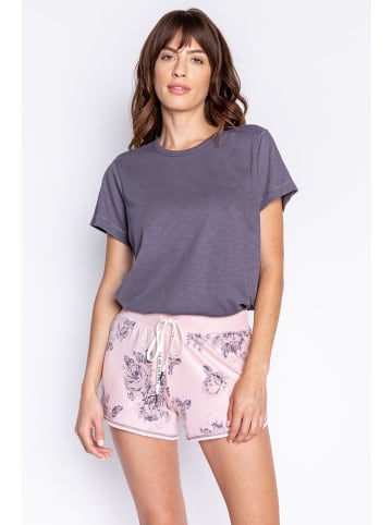 PJ Salvage Pyjamashort lichtroze