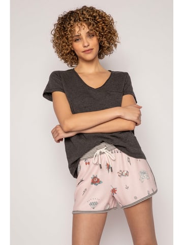 PJ Salvage Pyjamashort lichtroze