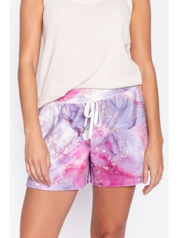 PJ Salvage Pyjama-Shorts in Lila