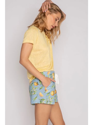 PJ Salvage Pyjamashort lichtblauw
