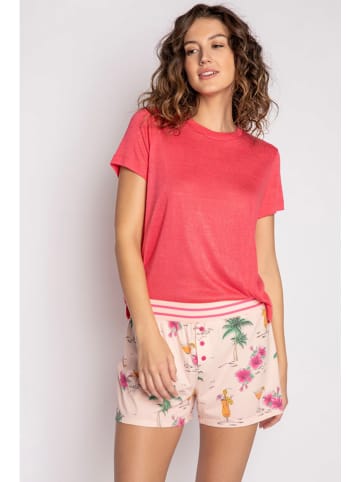 PJ Salvage Pyjama-Shorts in Rosa