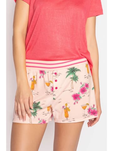 PJ Salvage Pyjama-Shorts in Rosa