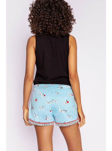 PJ Salvage Pyjama-Shorts in Türkis