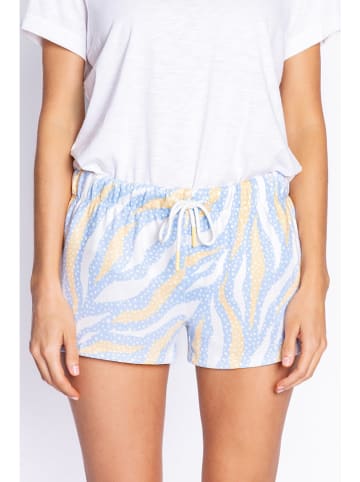 PJ Salvage Pyjamashort lichtblauw
