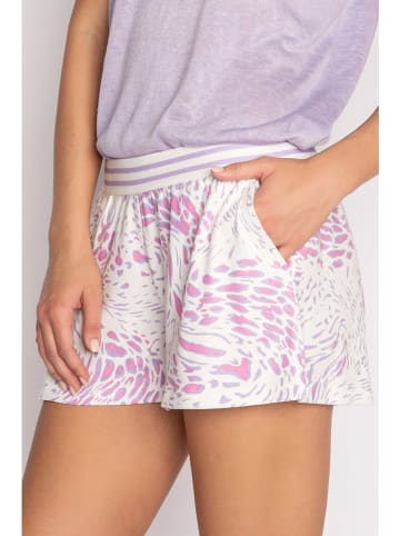 PJ Salvage Pyjama-Shorts in Weiß