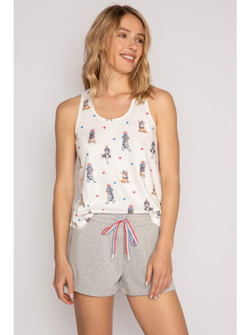 PJ Salvage Pyjama-Oberteil in Weiß