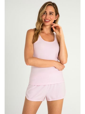 PJ Salvage Pyjamashirt lichtroze