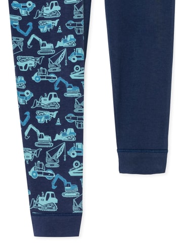 Schiesser 2-delige set: lange onderbroeken donkerblauw