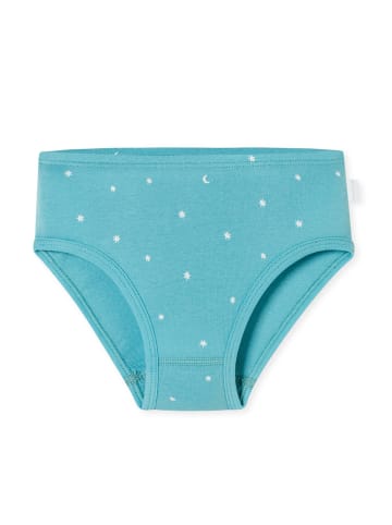 Schiesser 3er-Set: Slips in Weiß/ Türkis