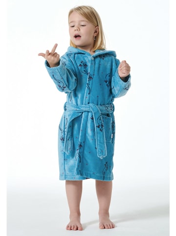 Schiesser Badjas blauw