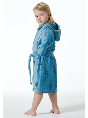 Schiesser Badjas blauw
