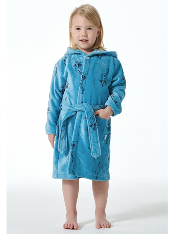 Schiesser Badjas blauw