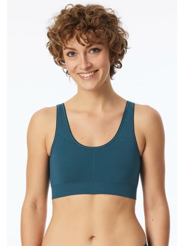 Schiesser Bustier in Dunkelblau