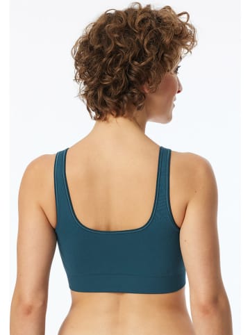 Schiesser Bustier in Dunkelblau