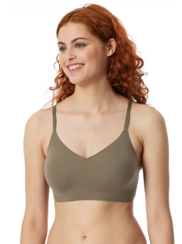 Schiesser Top w kolorze khaki