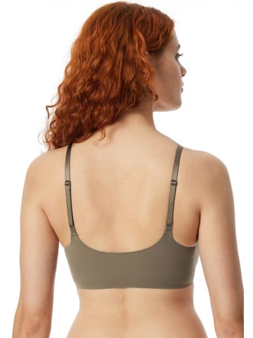 Schiesser Top w kolorze khaki