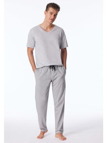 Schiesser Pyjama-Hose in Grau