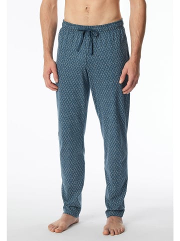 Schiesser Pyjamabroek blauw