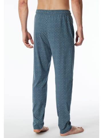 Schiesser Pyjamabroek blauw