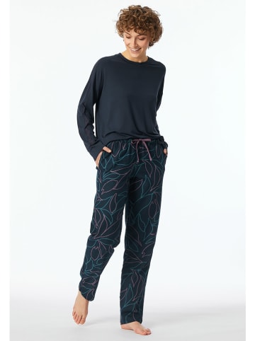 Schiesser Pyjamabroek donkerblauw
