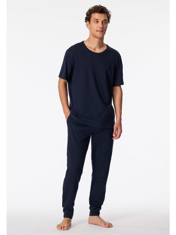 Schiesser Pyjamabroek donkerblauw