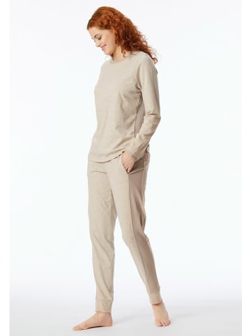 Schiesser Pyjama in Beige