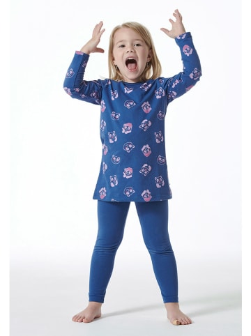 Schiesser Pyjama blauw