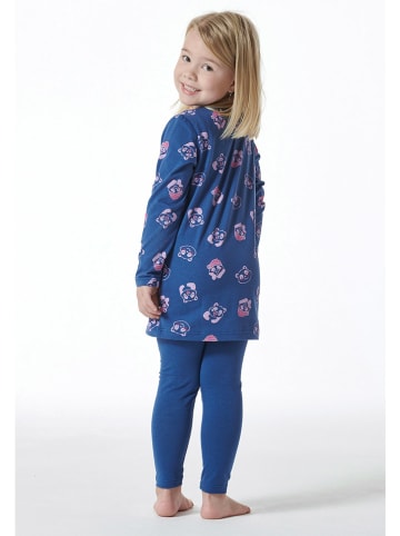 Schiesser Pyjama in Blau