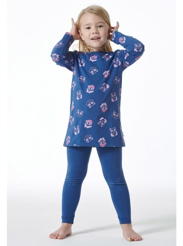 Schiesser Pyjama blauw