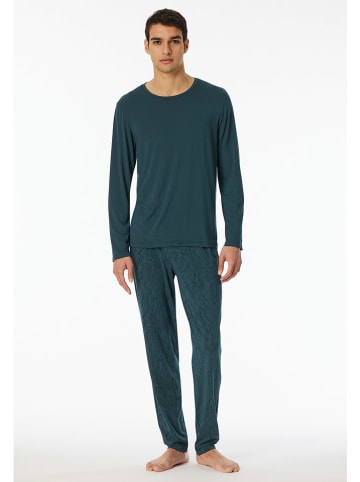 Schiesser Pyjama donkerblauw