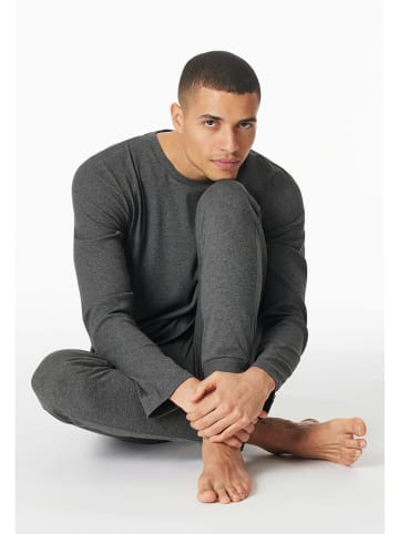 Schiesser Pyjama antraciet