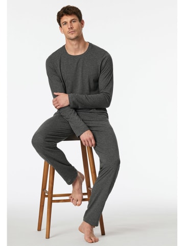 Schiesser Pyjama antraciet
