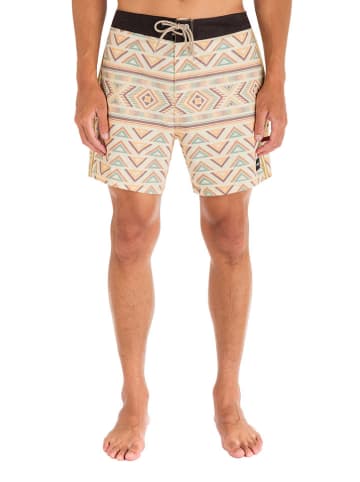 Hurley Zwemshort crème/meerkleurig