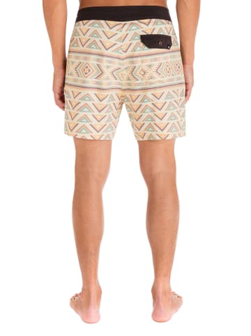 Hurley Zwemshort crème/meerkleurig